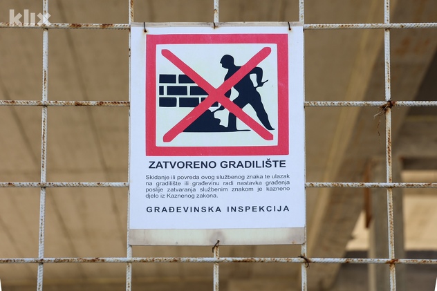 Inspekcija Općine Ilidža 2020. zatražila obustavu radova (Foto: I. L./Klix.ba)