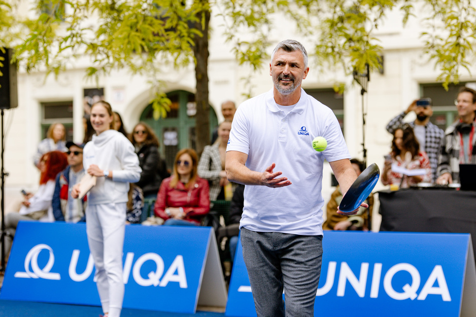 Ivanišević je pokazao da savršeno igra tenis i kada mu se umjesto reketa u ruci nalazi tava