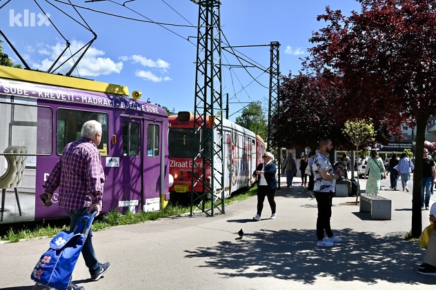 Tokom izgradnje tramvajske pruge do Hrasnice bit će rekonstruisana tramvajska okretaljka na terminalu (Foto: V. D./Klix.ba)