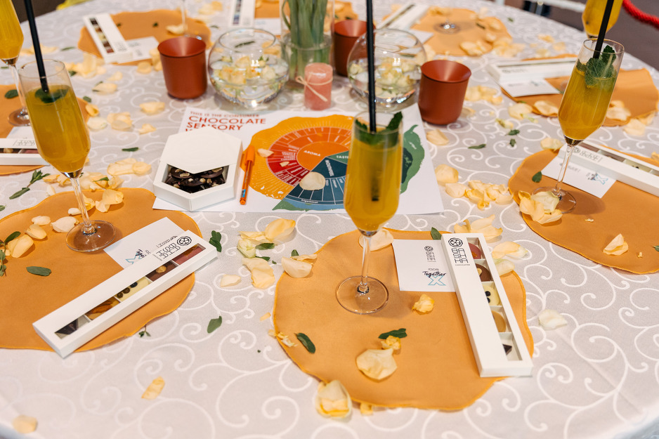 Posjetitelji eventa imali su zadatak odrediti okus čokolade - da li je citrusni, orašasti ili čisti kakao