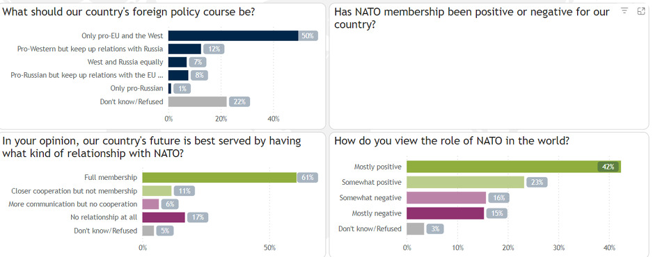 Bosanski Hrvati o NATO i vanjskoj politici (Screenshot: Iri.org)