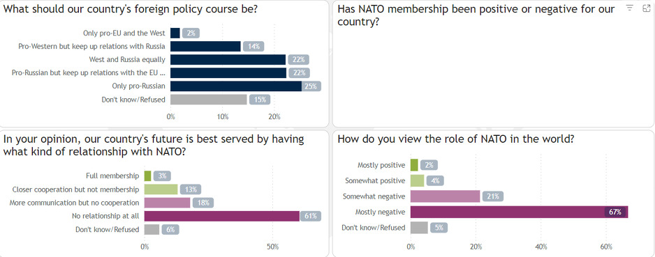 Bosanski Srbi o NATO i vanjskoj politici (Screenshot: Iri.org)