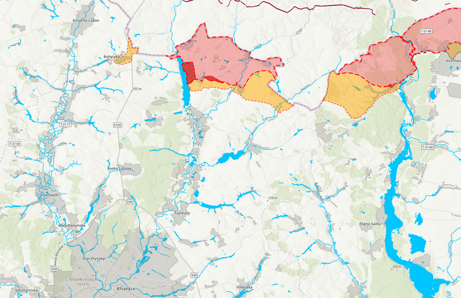 Mapa: ISW