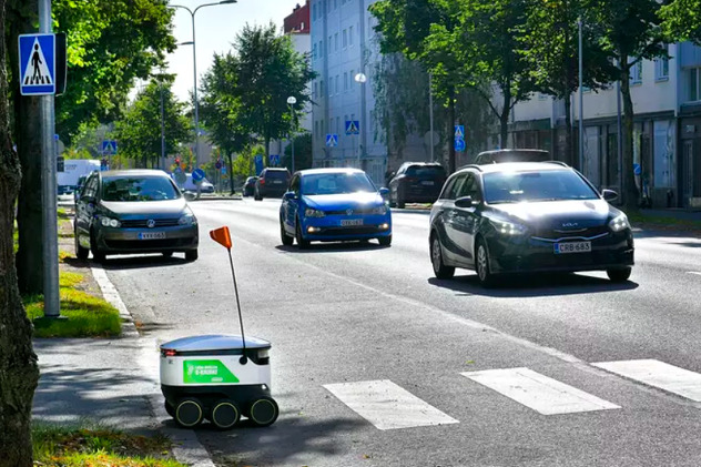 Širenje mreže robota za prevoz hrane u Finskoj započelo 2022. godine (Foto: Helsingin Sanomat)