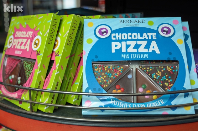 Čokoladna pizza donosi okuse vrhunske čokolade (Foto: I. L./Klix.ba)