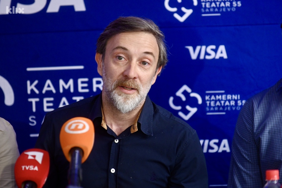 Direktor Kamernog teatra 55 Senad Alihodžić (Foto: T. S./Klix.ba)