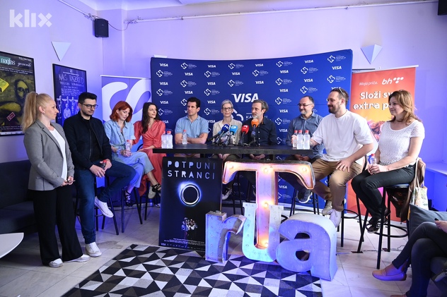 Konferencija za medije povodom premijere predstave "Potpuni stranci" (Foto: T. S./Klix.ba)