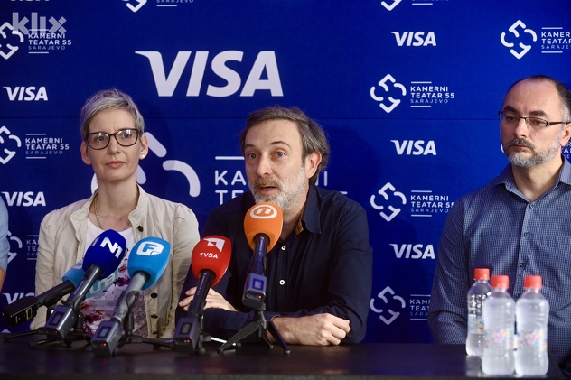 Konferencija za medije povodom premijere predstave "Potpuni stranci" (Foto: T. S./Klix.ba)