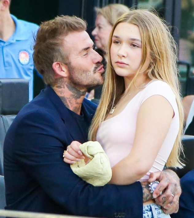 David i Harper Beckham