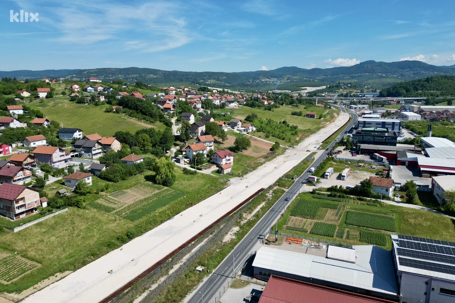 Dionica zaobilaznice kroz Vlakovo bit će duga 1,5 kilometara (Foto: D. S./Klix.ba)