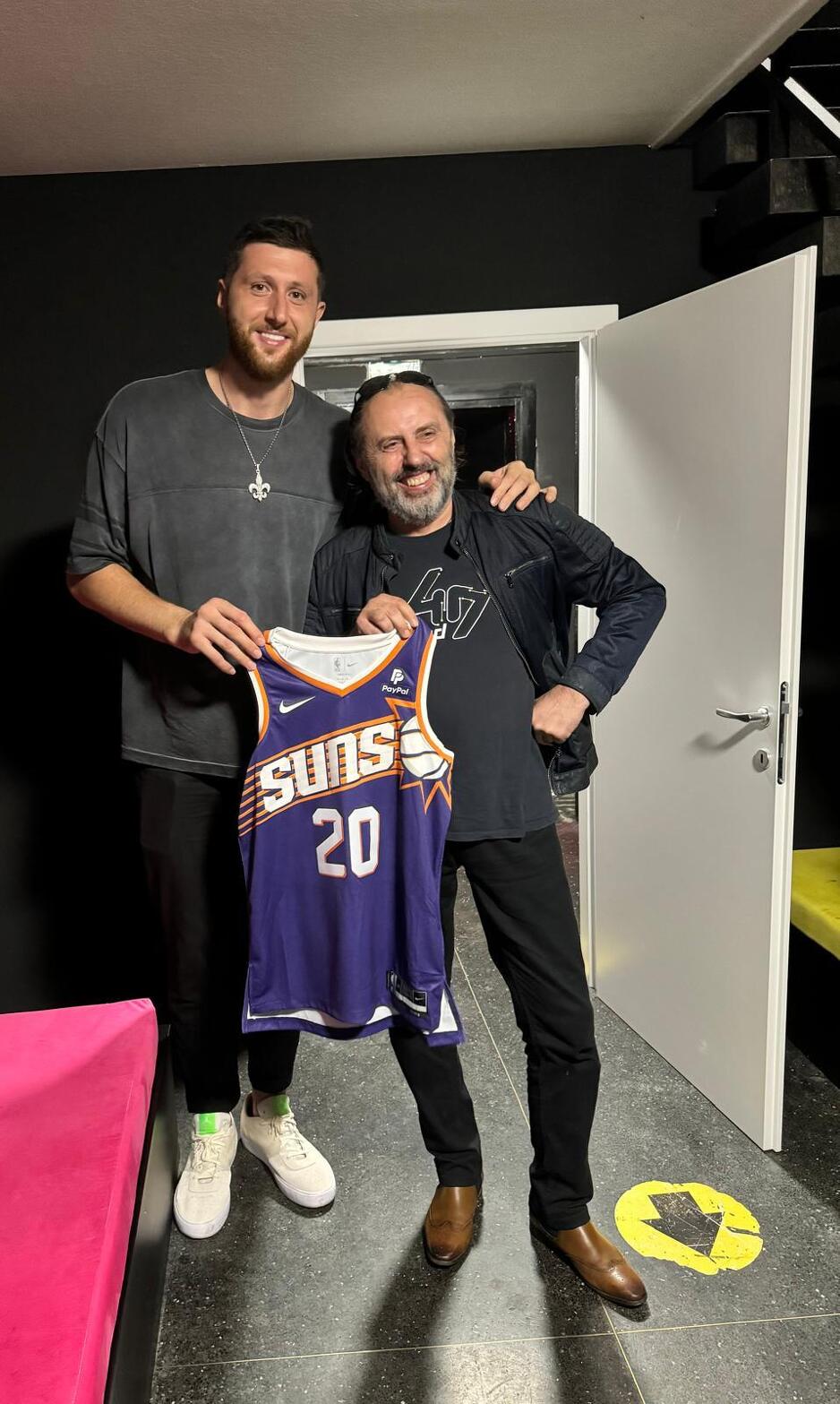 Jusuf Nurkić i Sejo Sexon (Foto: Privatna arhiva)