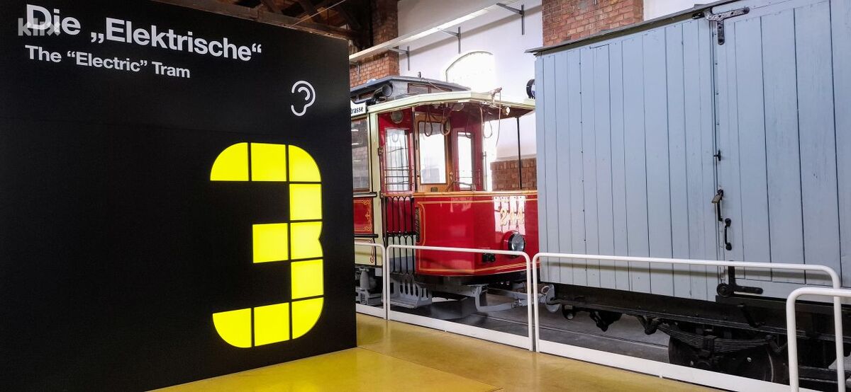 Tematska cjelina posvećena električnom tramvaju (Foto: Klix.ba)