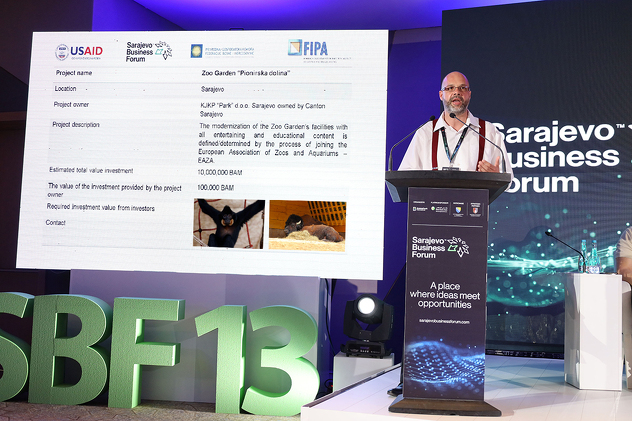 Prezentacija projekta razvoja zoološkog vrrta Pionirska dolina na Sarajevo Business Forumu