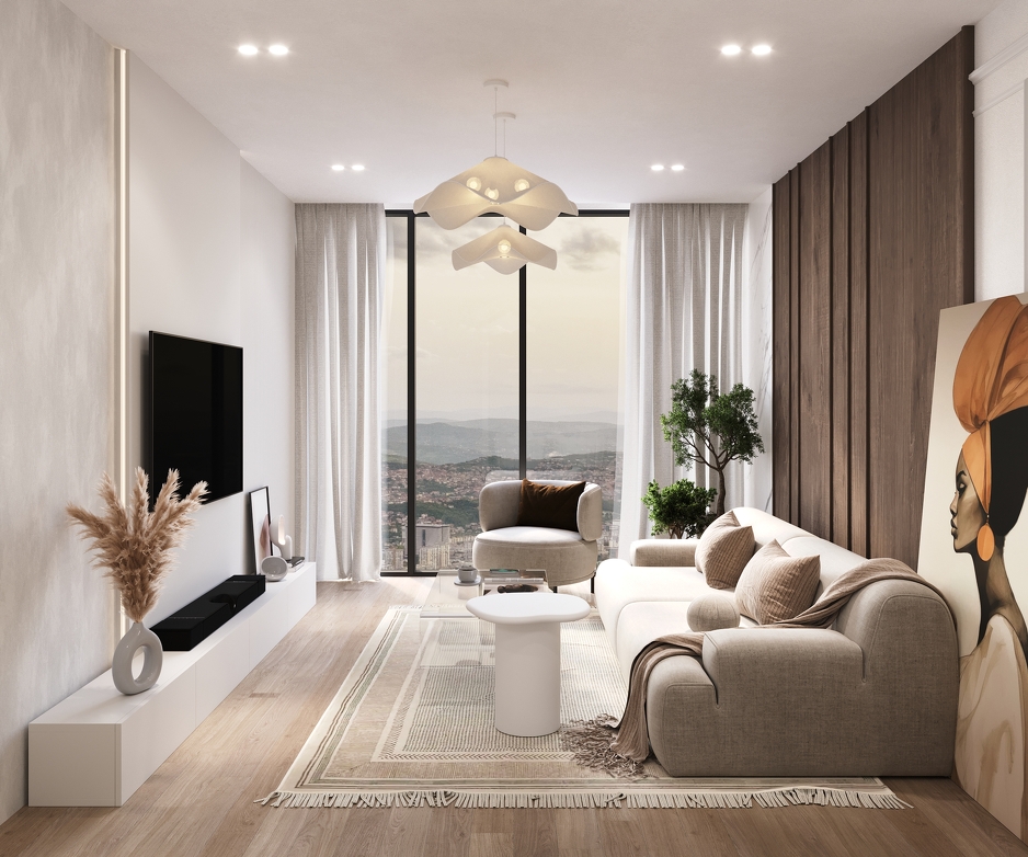 Roof Gardens Duo stan 52m2