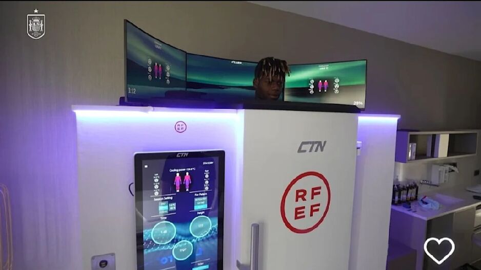 Williams u kriogenoj komori (Foto: Screenshot)