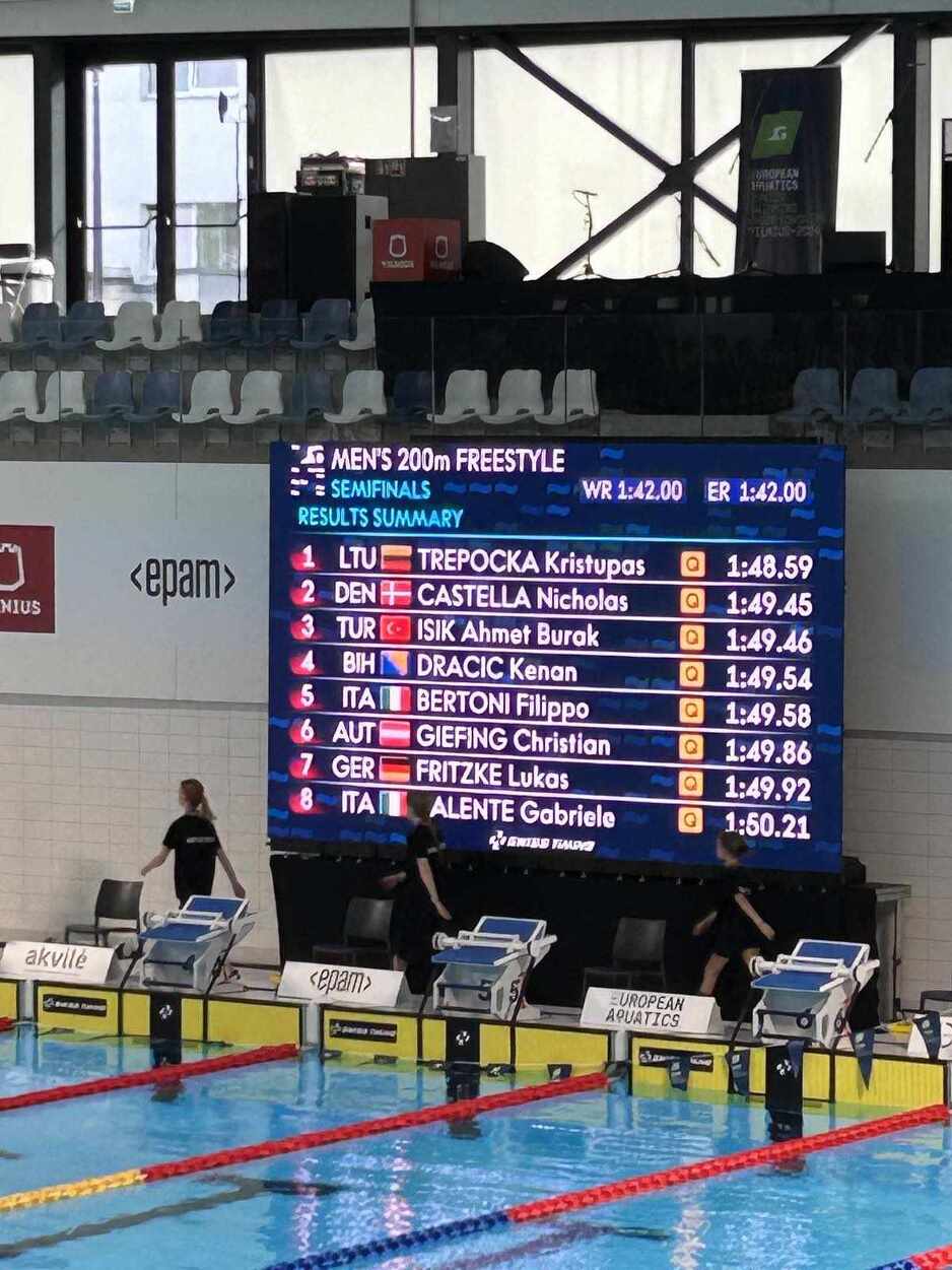 Kenan Dračić u finalu Evropskog juniorskog prvenstva