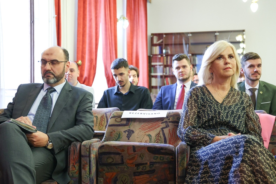 Tarik Zaimović i Almira Hadžović-Džuvo (Foto: I. L./Klix.ba)