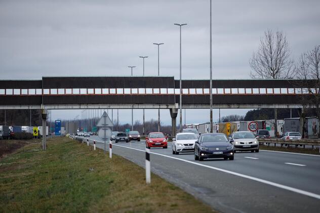 Motelska pasarela iznad autoceste (Foto: Pixsell/Igor Soban)