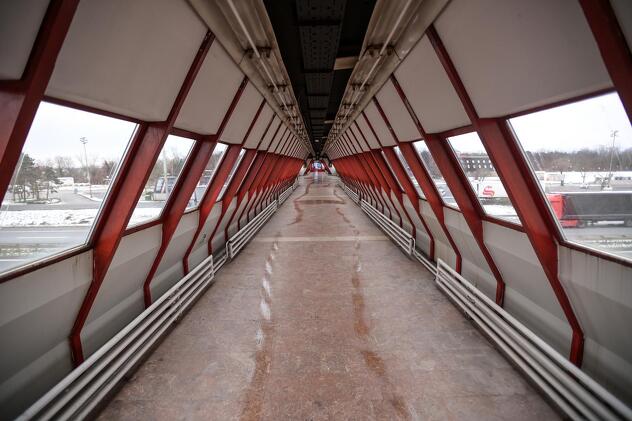 Motelska pasarela iznad autoceste (Foto: Pixsell/Igor Soban)