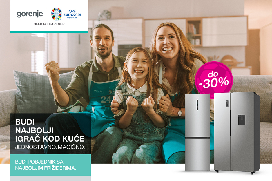 Euro 2024 uz Gorenje i Hisense