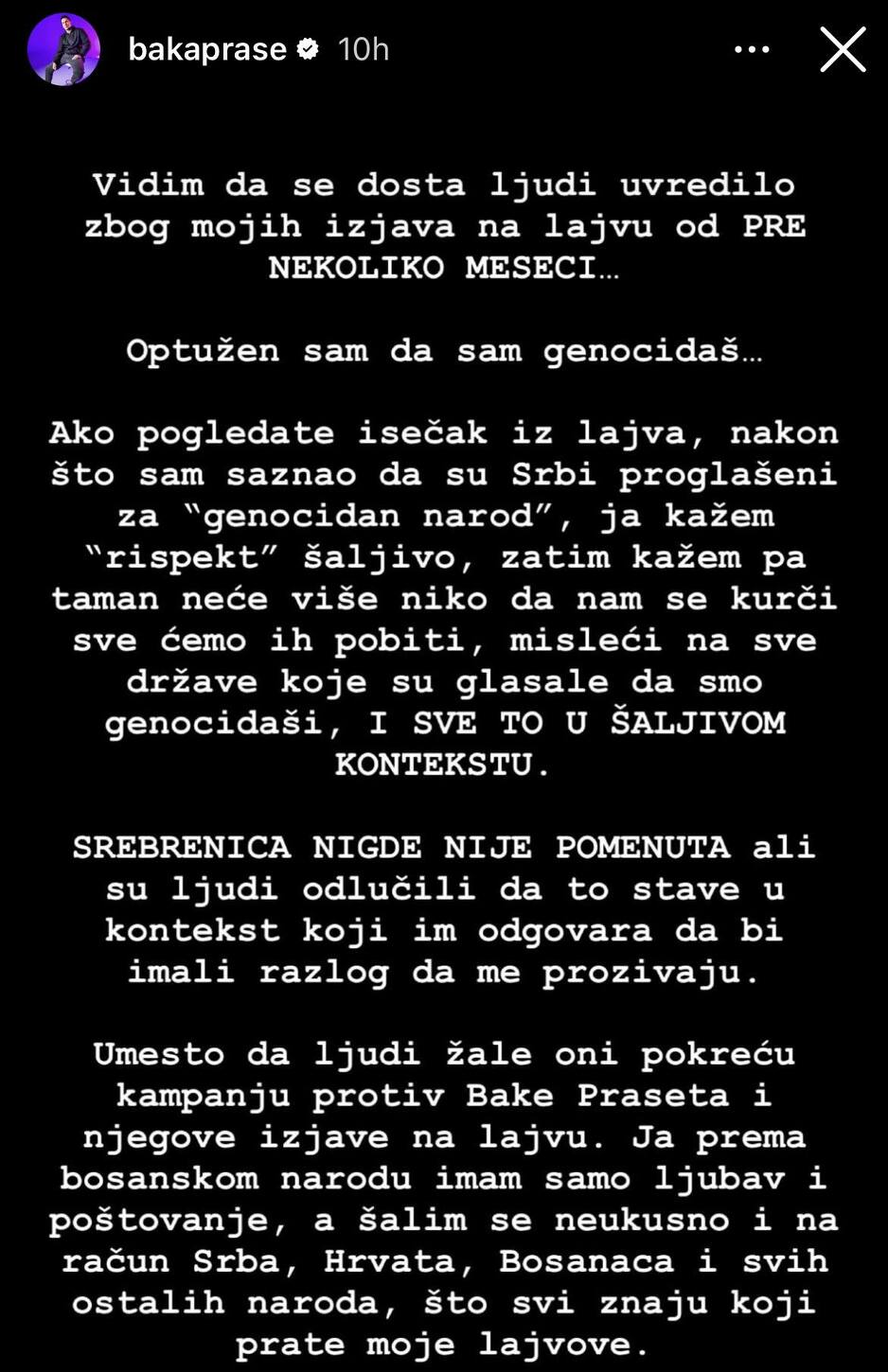 Screenshot: Instagram/bakaprase