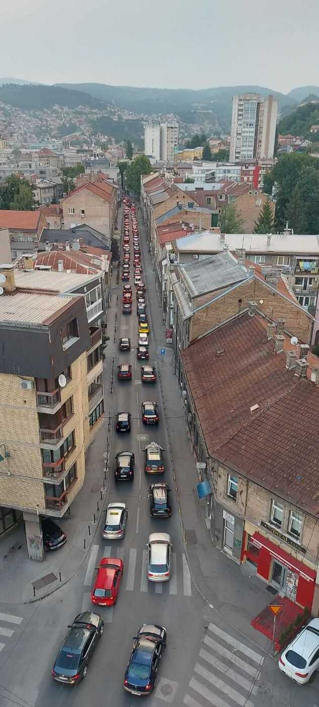 Foto: Čitatelj - Skenderija tokom utrke