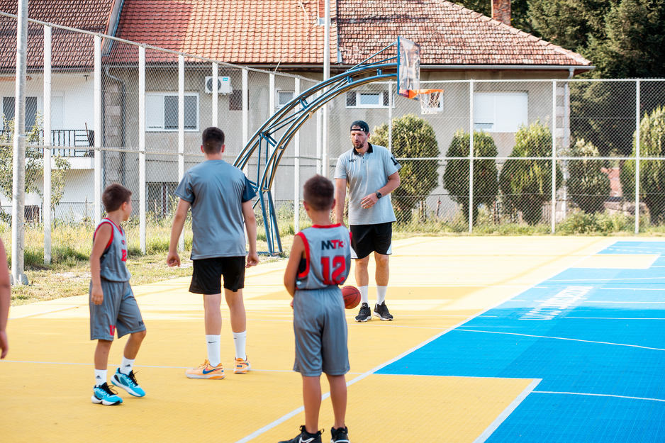 Mirza Teletović i Mozzart u kampu u Jablanici