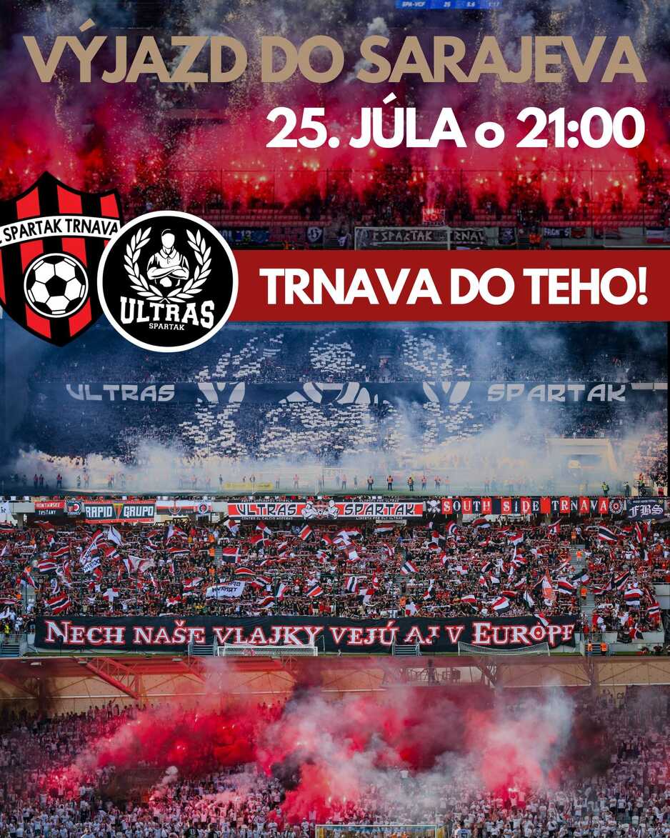 Najava navijača Spartaka za gostovanje u Sarajevu (Foto: Facebook)