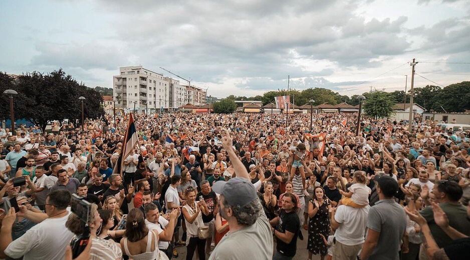 Veliki protesti u ponedjeljak su održani u Valjevu