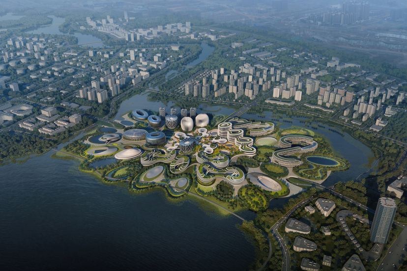 Unicorn Island Render by ZHA and Negativ