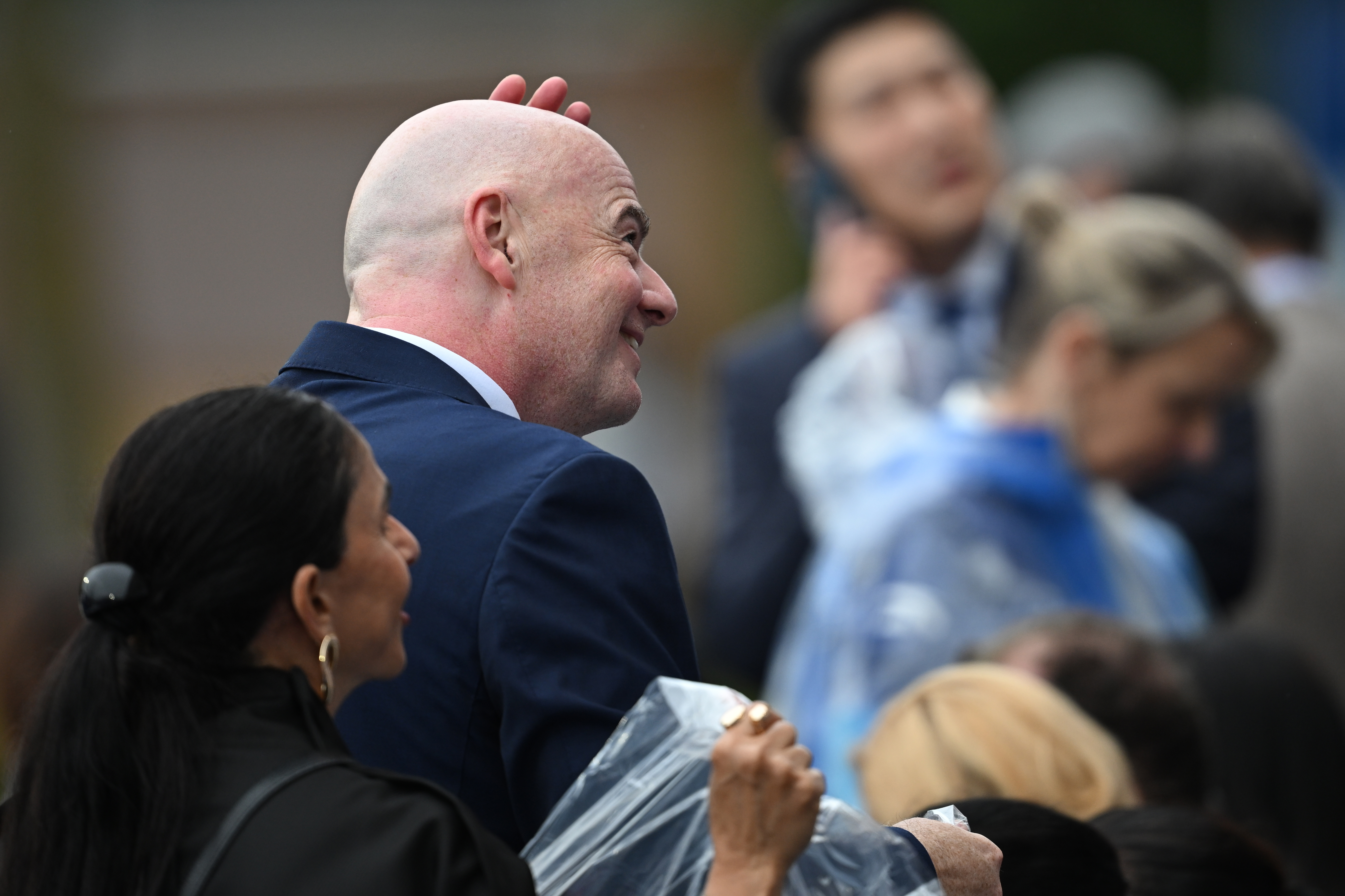 Predsjednik FIFA-e Gianni Infantino u Parizu (Foto: EPA-EFE)