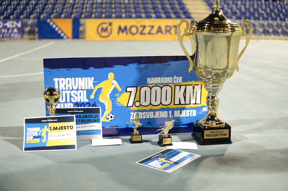 Mozzart uz travnički Futsal kup