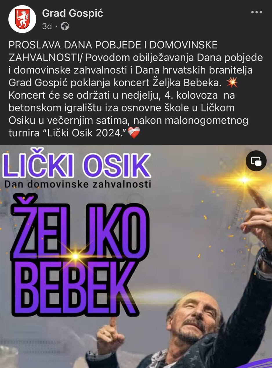 Screenshot: Facebook