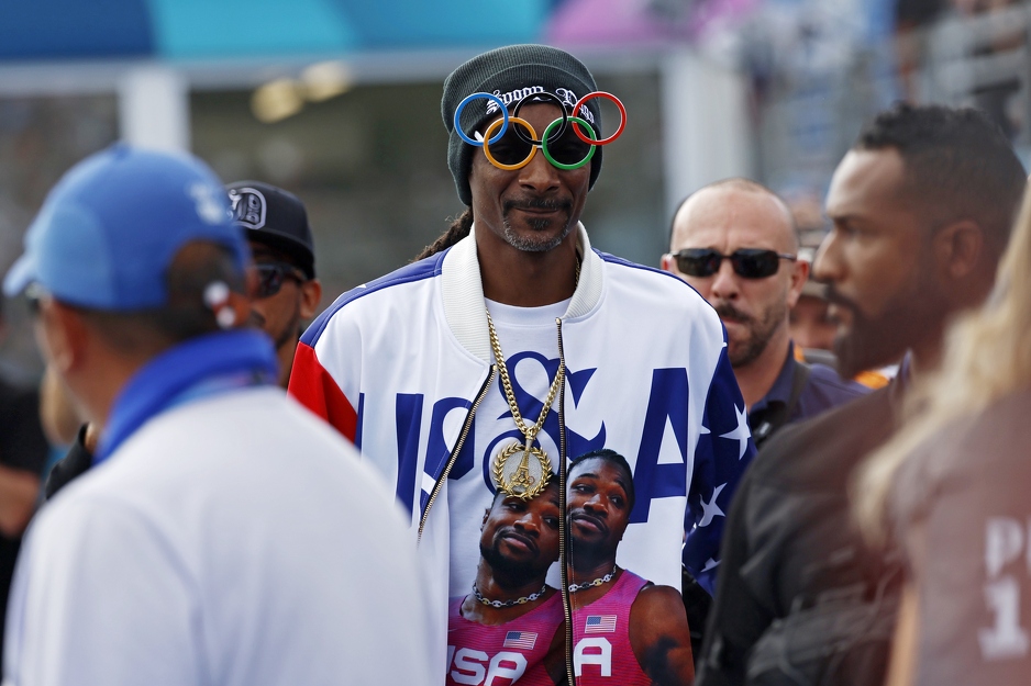 Snoop Dogg podržava američkog sprintera Noaha Lylesa (Foto: EPA-EFE)