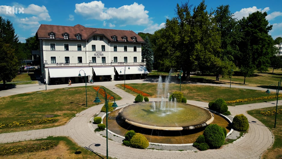 Banjski kompleks u centralnom dijelu Ilidže s tri austrougarska hotela (Foto: Klix.ba)