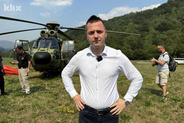 Milan Vukadinovič, načelnik Foče (Foto: Klix.ba)