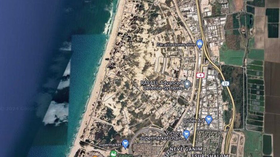 Zgrada izraelskog ministarstva ratnih poslova u zapadnom dijelu Haife