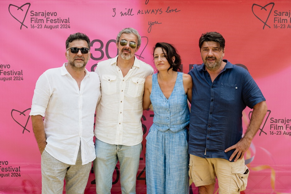 Danis Tanović, Uliks Fehmiu, Anja Matković i Goran Navojec
