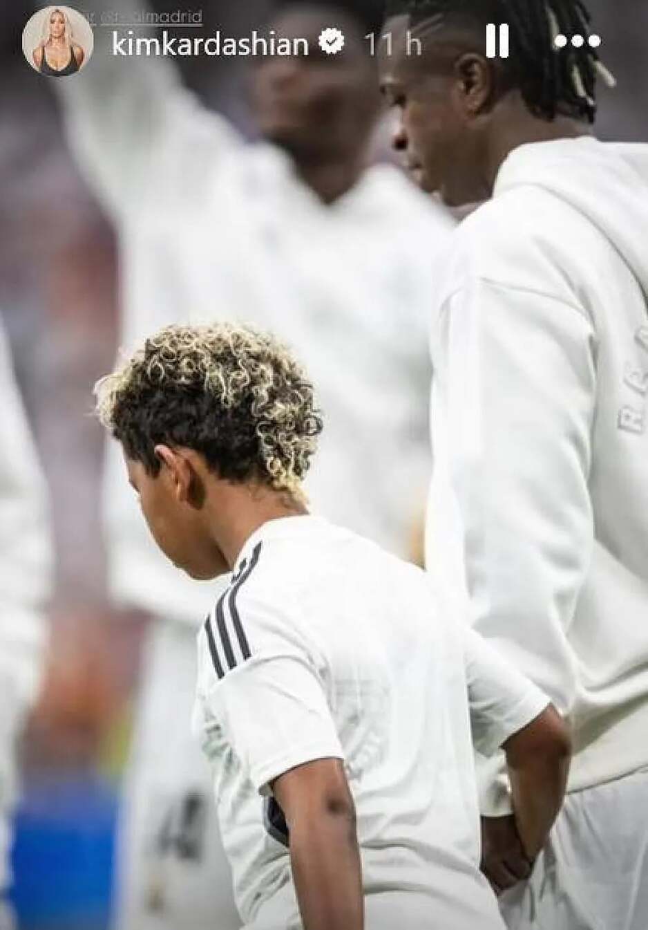 Sin Kim Kardashian i Vinicius Junior (Foto: Instagram)