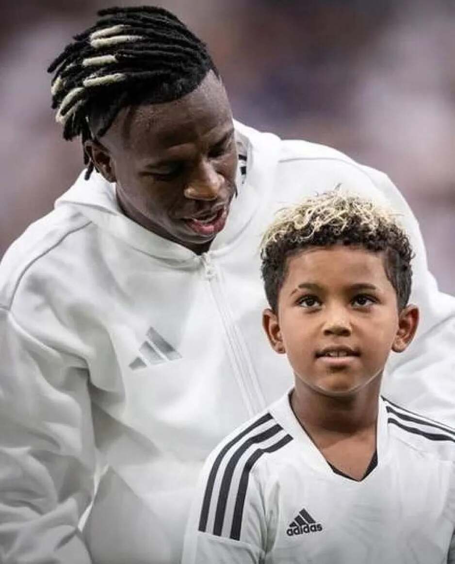 Sin Kim Kardashian izašao na Bernabeu (Foto: Instagram)