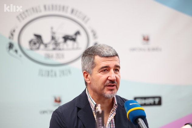 Generalni direktor BHRT-a Belmin Karamehmedović (Foto: I. L./Klix.ba)