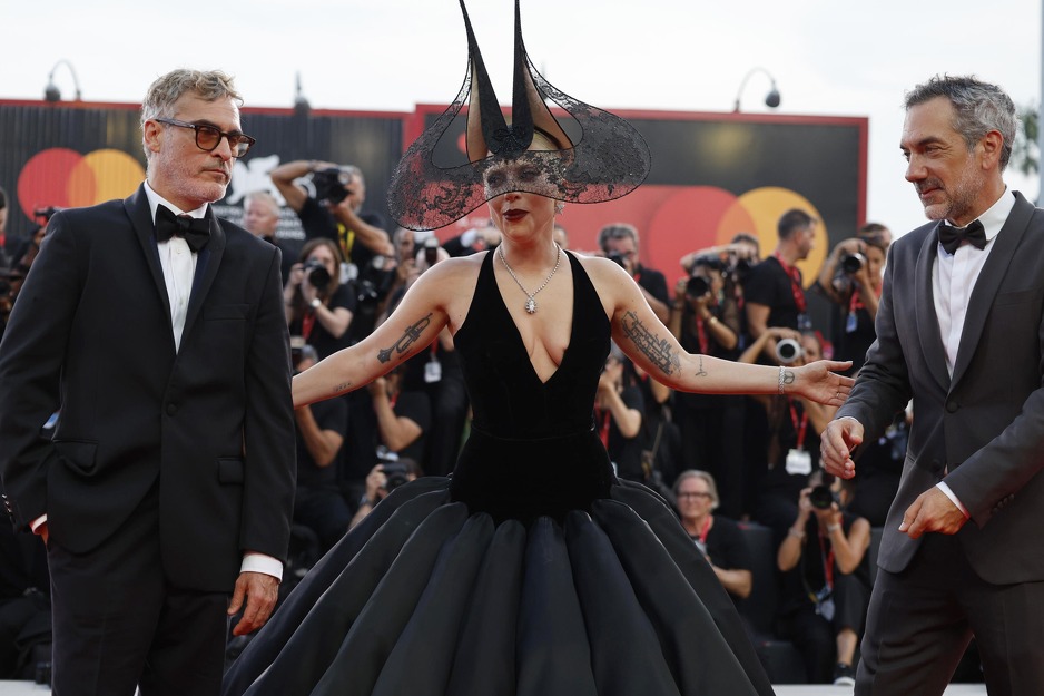 Joaquin Phoenix, Lady Gaga i Todd Phillips (Foto: EPA-EFE)