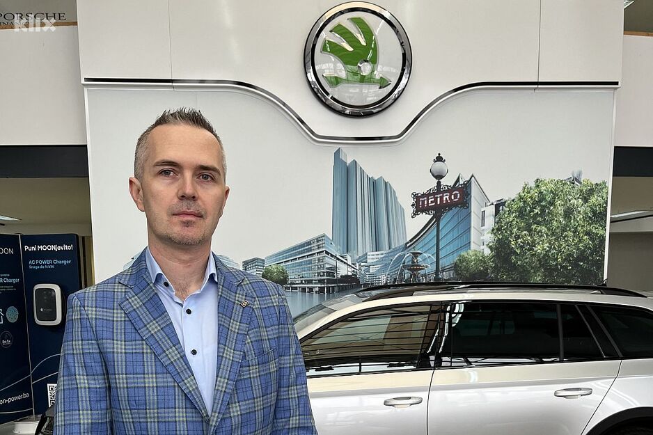 Ismir Omeragić, brend menadžer za Škodu u kompaniji Porsche BH