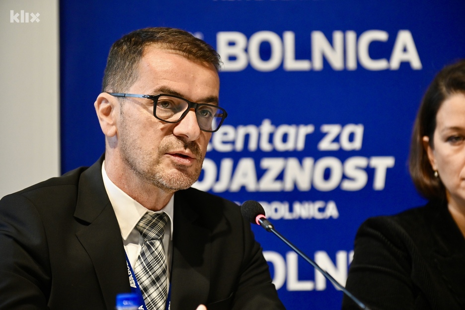 Rasim Jusufović, predsjednik Uprave ASA Bolnice (Foto: T. S./Klix.ba)