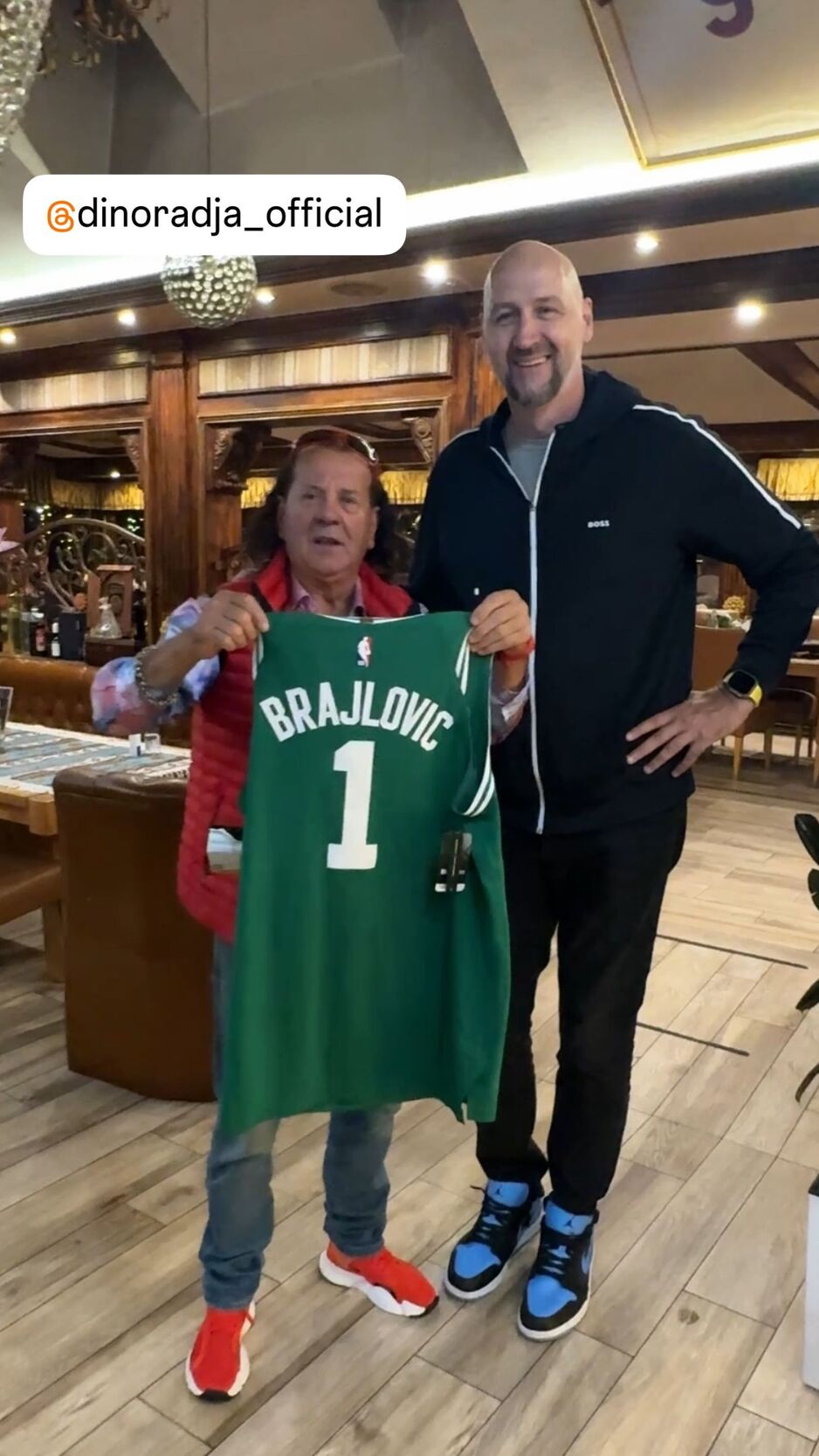 Sejo Brajlović i Dino Rađa (Foto: Instagram)