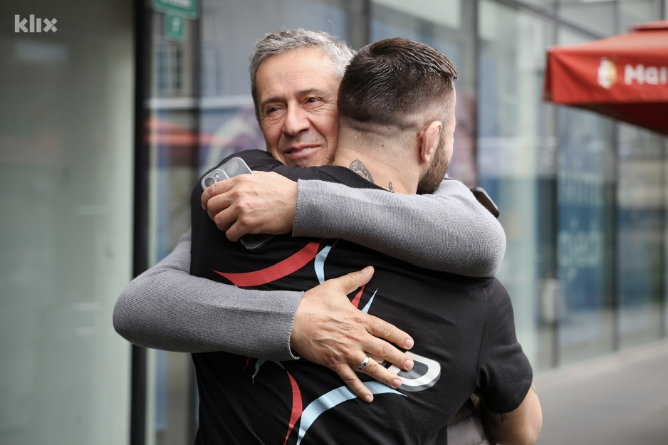 Erko Jun s Enesom Begovićem (Foto: I. Š./Klix.ba)