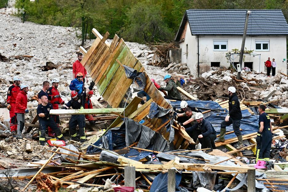 Donja Jablanica jutro nakon poplave (Foto: T. S./Klix.ba)