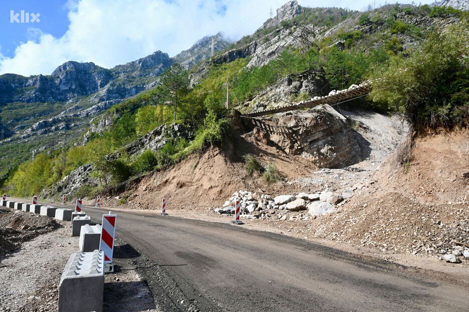 Magistralna cesta Sarajevo - Jablanica sanirana da mogu proći hitne službe (Foto: T. S./Klix.ba)