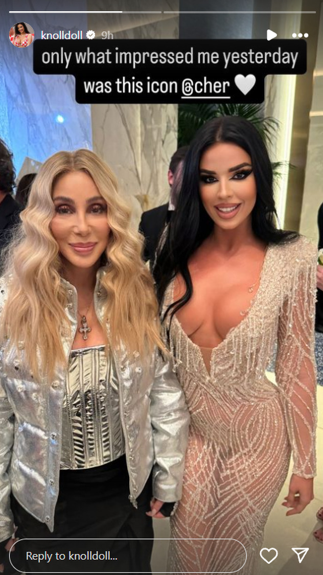 Cher i Ivana Knoll (Screenshot/Instagram)