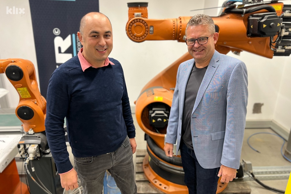 Dieter Hansch tokom posjete DKR-u (Foto: A. K./Klix.ba)